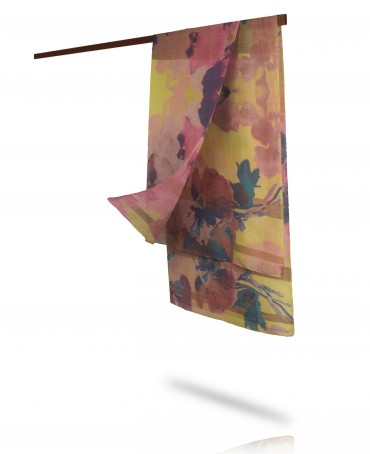 Палантин Женский SN40-FL.DU.CIEL/JAUNE